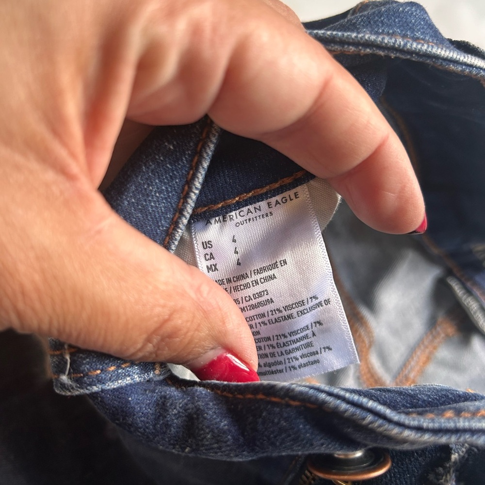 American Eagle Bundle! 2 Blue Denim Shorts - Picture 4 of 9